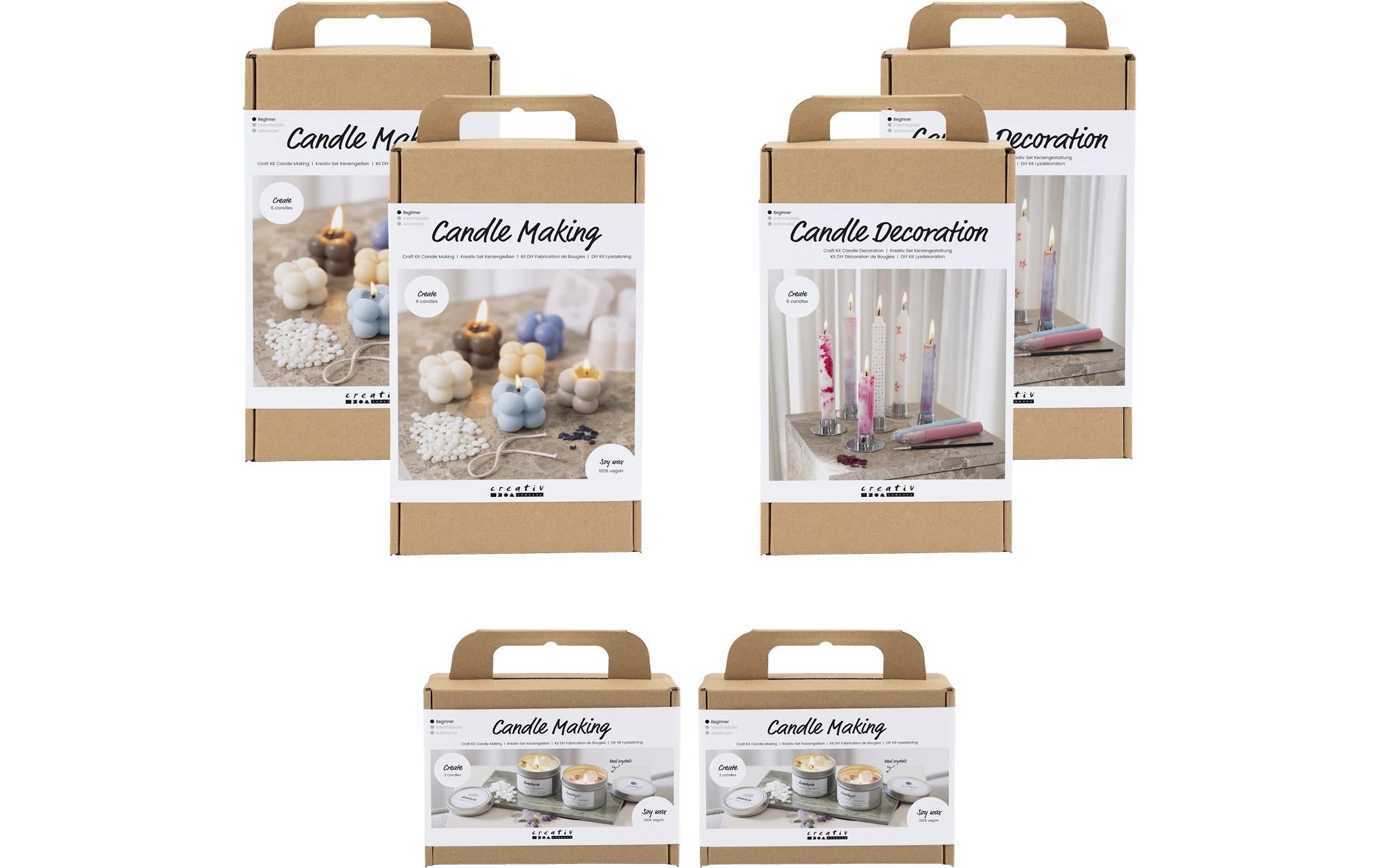 Creativ Company Bastelset Kerzen giessen