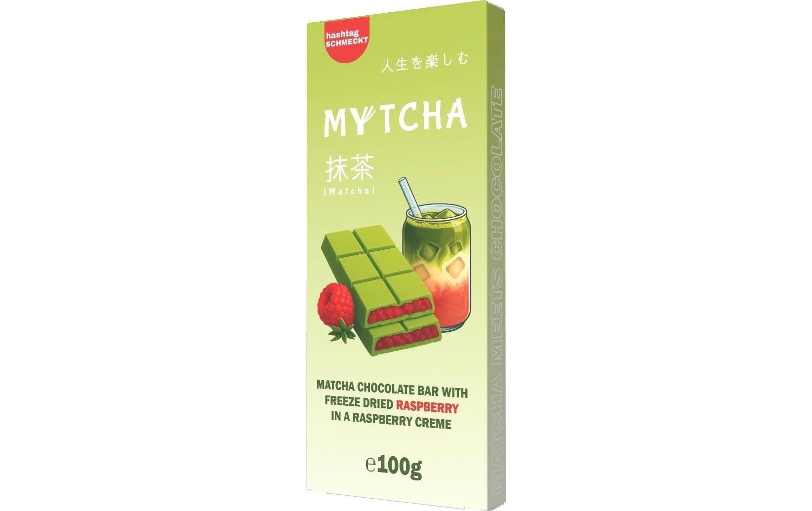 Mytcha Matcha-Schokolade Raspberry 100 g