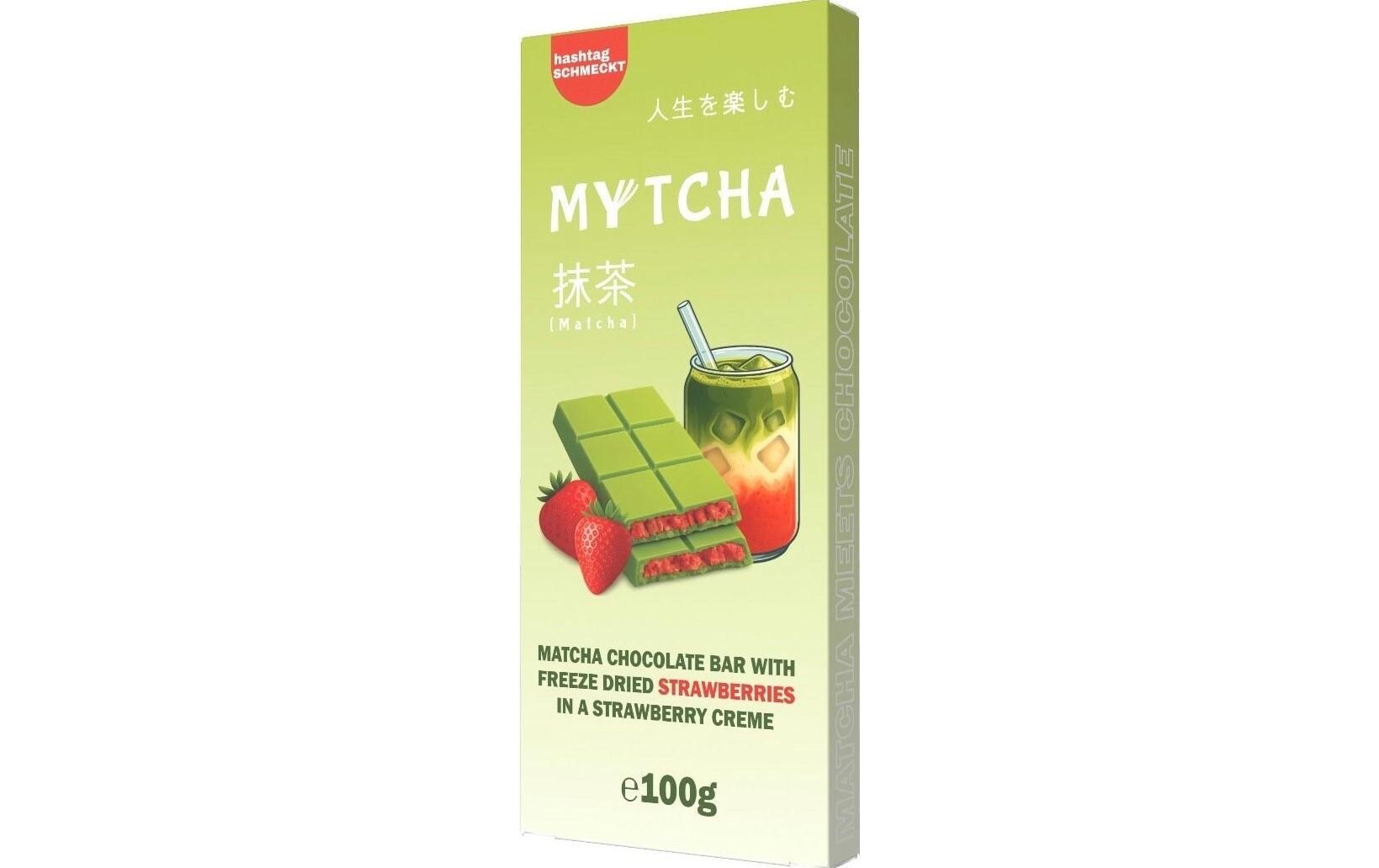 Mytcha Matcha-Schokolade Strawberry 100 g