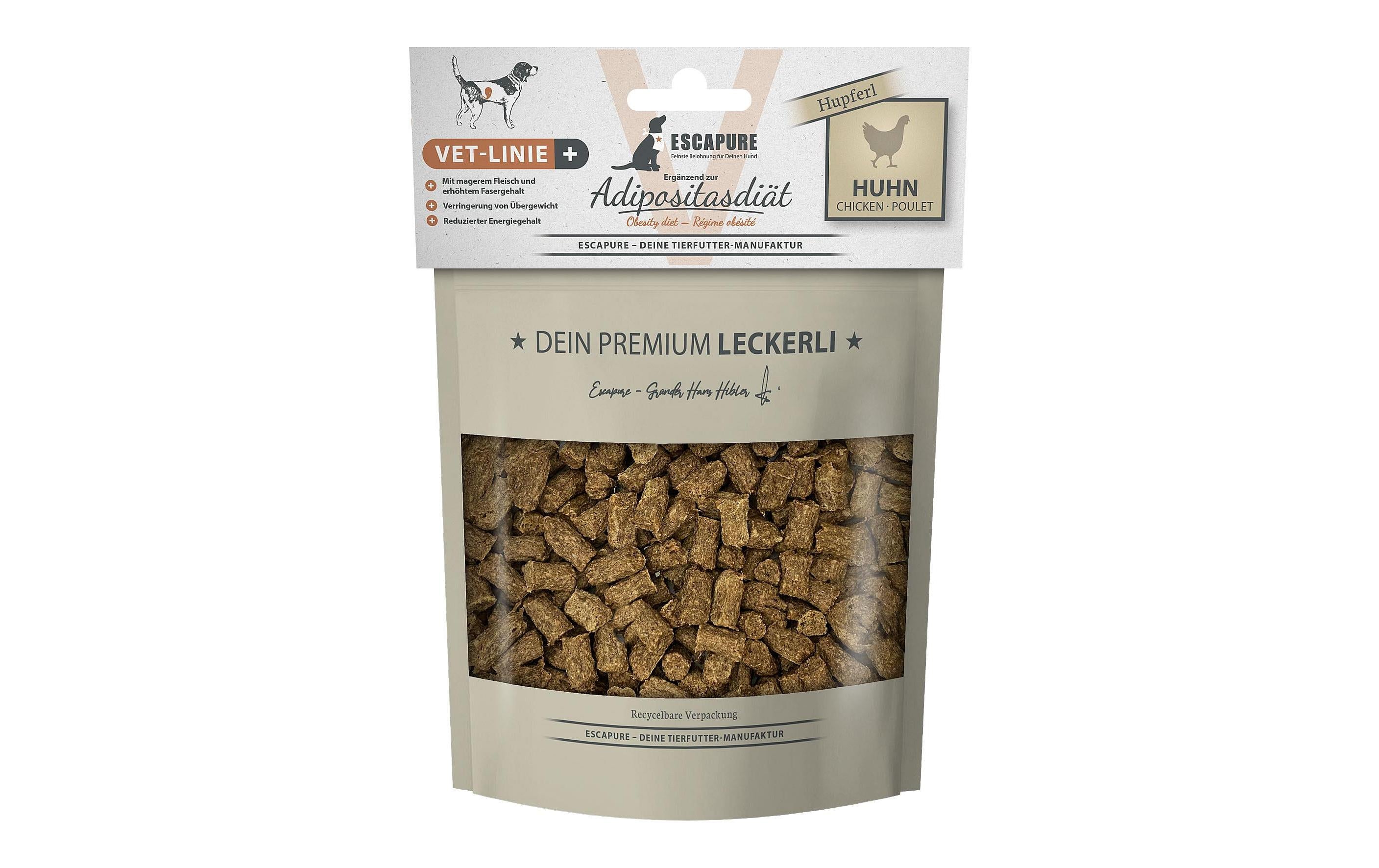 Escapure VET Adipositas Hupferl Hähnchen 150g