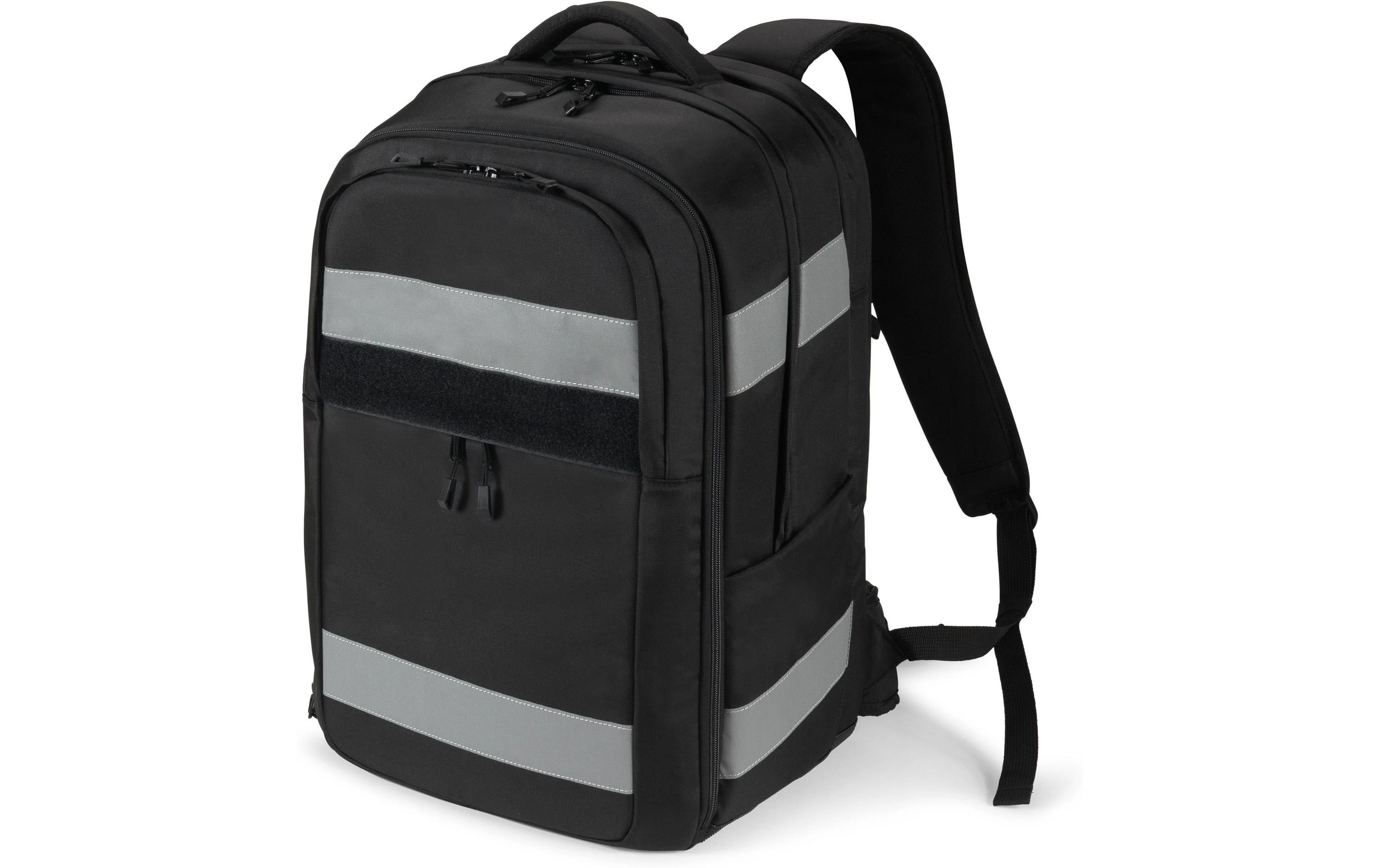 DICOTA Rucksack Reflective 32-38 Liter P20471-06-V2, schwarz,