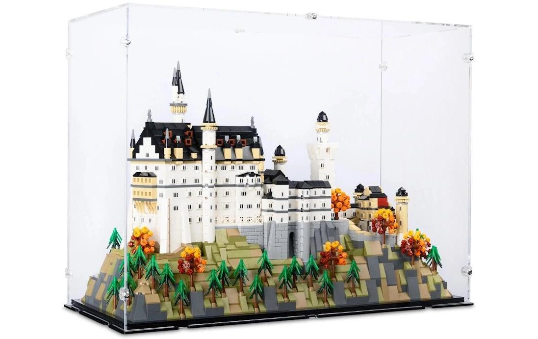 21063 Schloss Neuschwanstein mit schwarzem Boden