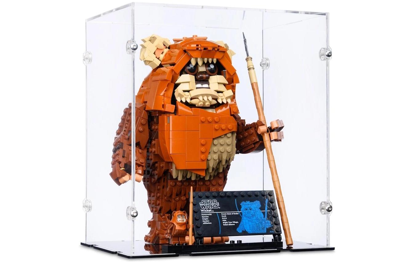 75430 Star Wars - Der Ewok Wicket mit schwarzem Boden