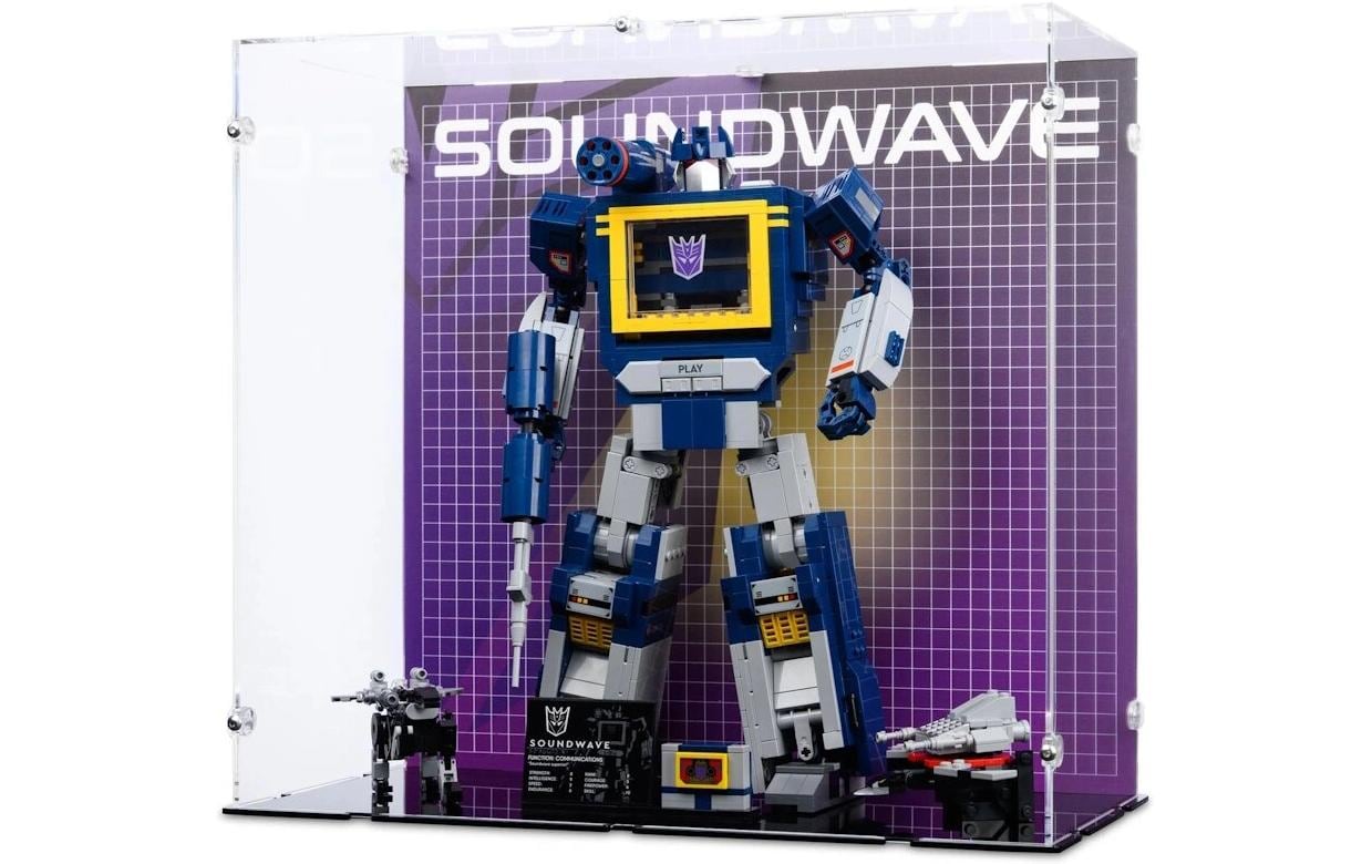 10358 Transformers: Soundwave mit schwarzem Boden