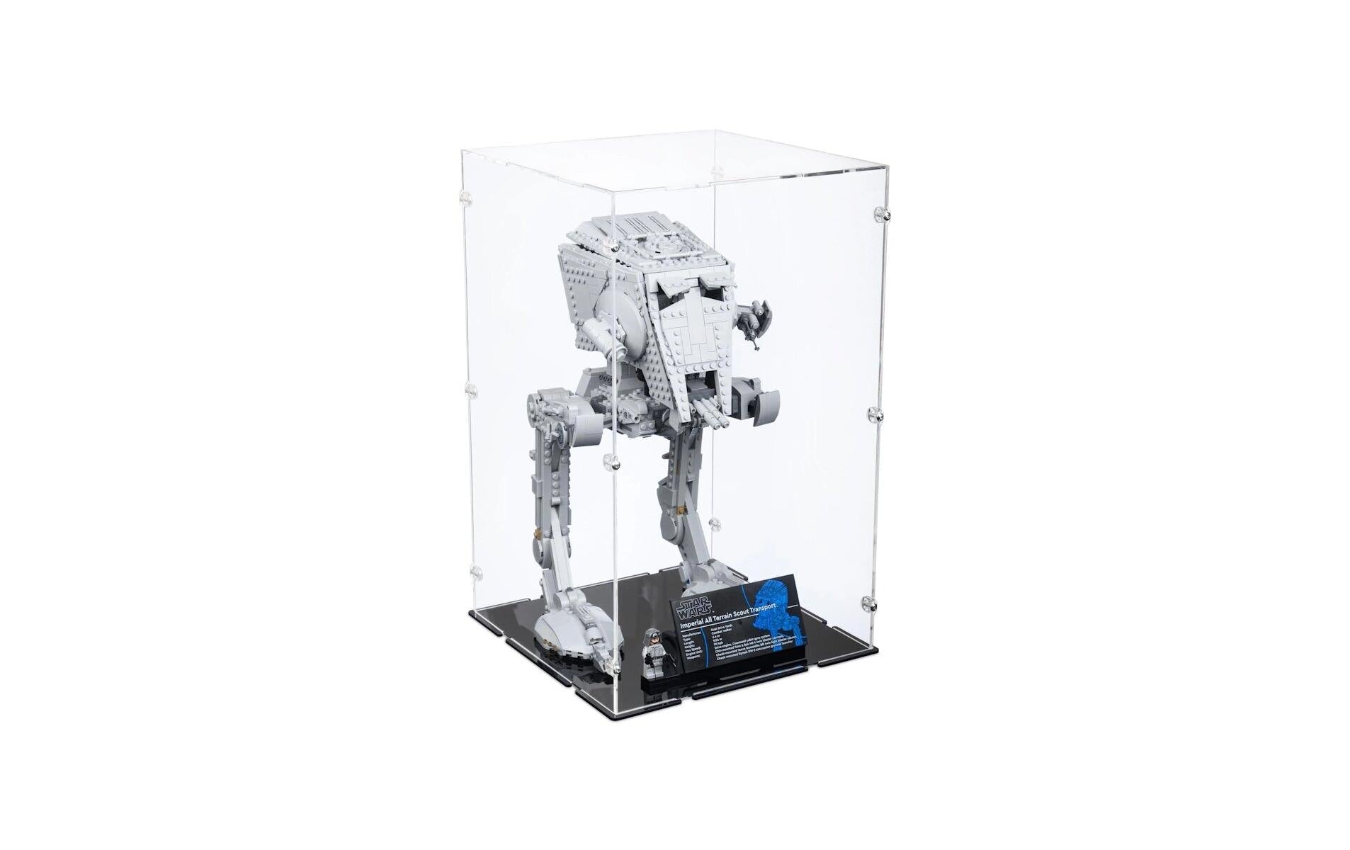 75417 Star Wars - AT-ST Kampfläufer mit schwarzem Boden