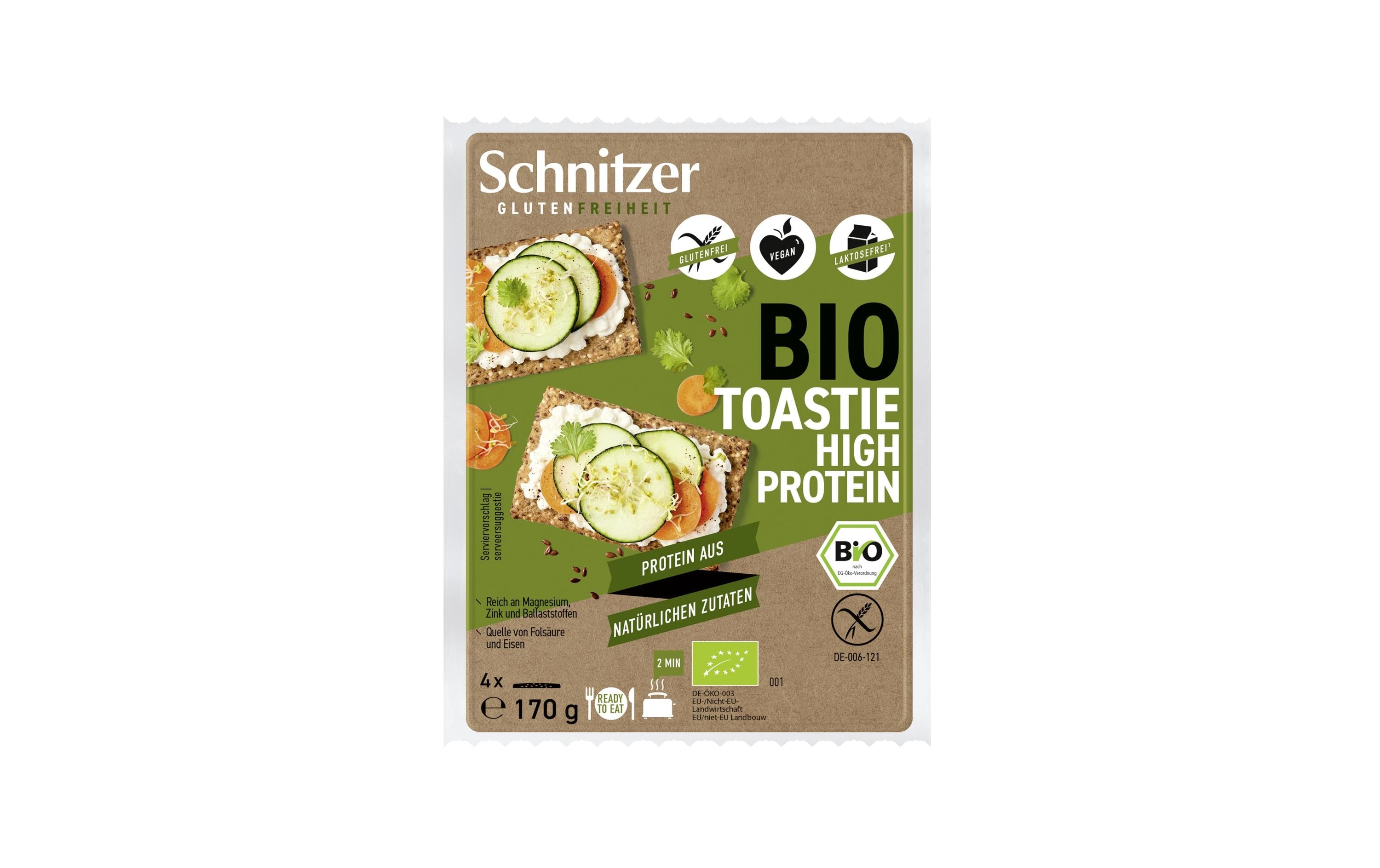 Bio High-Protein Toastie 170 g