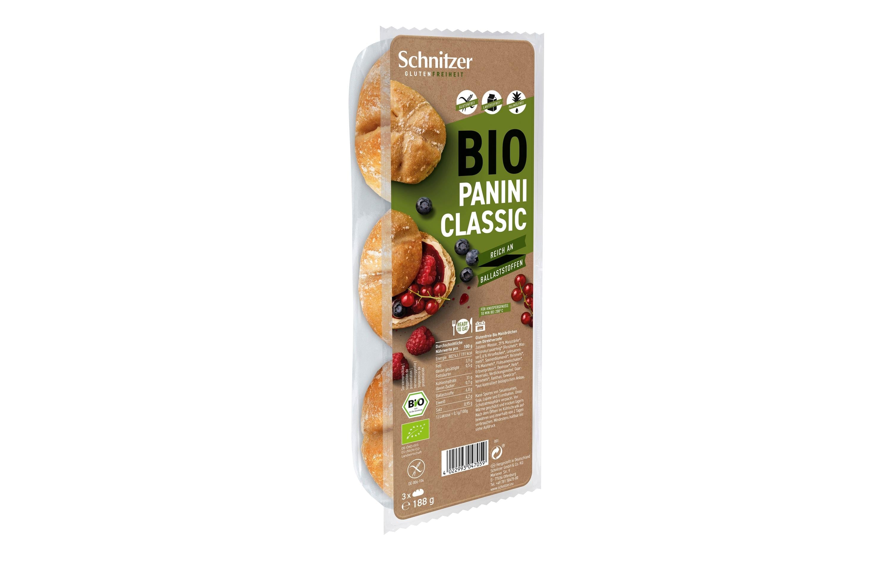 Bio Panini Classic hell 188 g