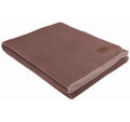 Eskimo Decke Edelvelours 150x20 cm Henna, 60% Polyester / 40% Viscose
