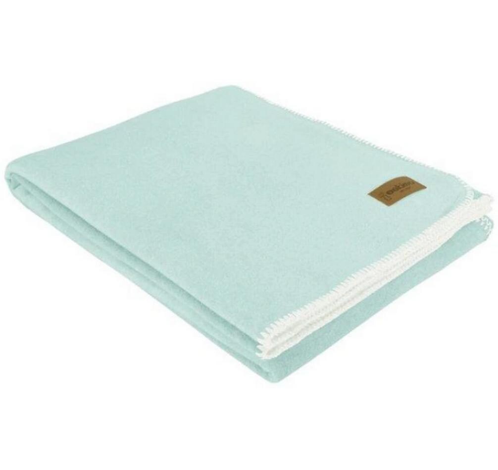 Eskimo Decke Edelvelours 150x20 cm Ice, 60% Polyester / 40% Viscose
