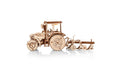 EWA Traktor BELARUS-82.3 mit Pflug 3D Holzbausatz