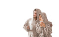 Hoodie Decke beige