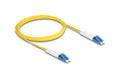 Delock LWL Duplex Patchkabel, OS2, 3m Singlemode 9/125µm, LC-LC, winkelbar