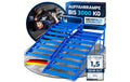 Werkthor KFZ Rampe Metall bis<3 tin Blau Auffahrrampen
