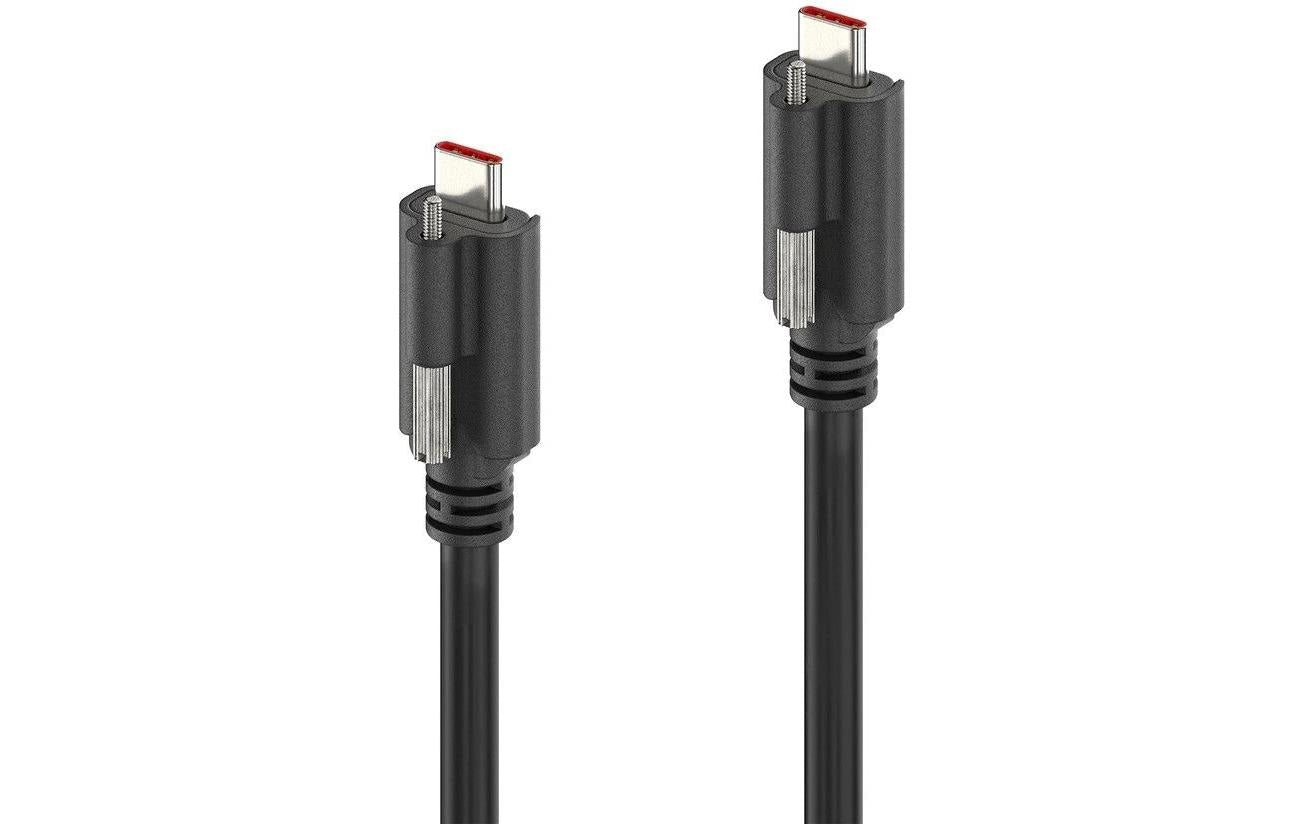 MicroX4 USB4 Kabel Typ C-C, 2.0m 20Gbps, 240W, USB4 Gen2, Passive