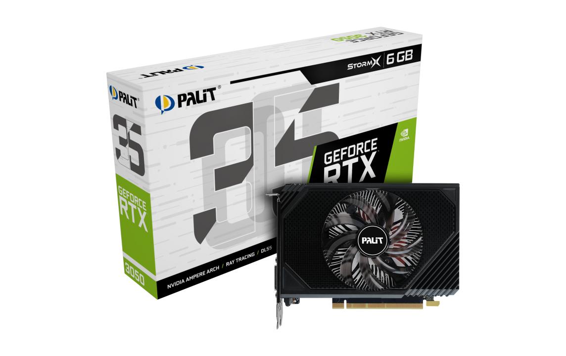 Palit RTX3050 Storm X, 6GB GDDR6