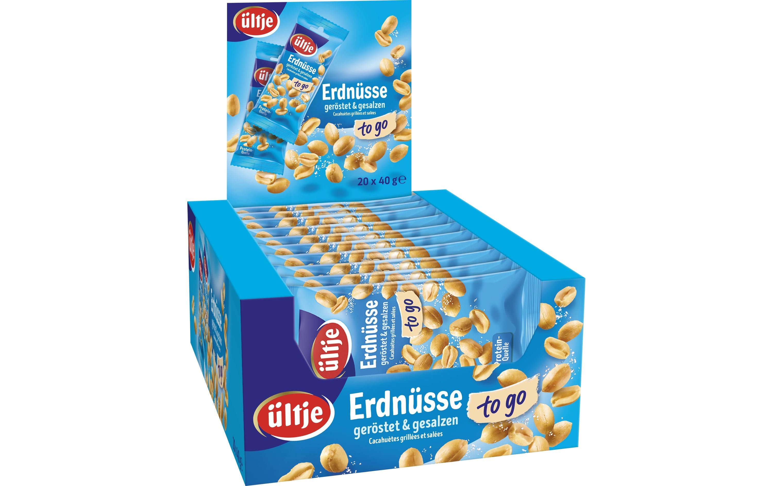 ültje Erdnüsse gesalzen 20 x 40 g