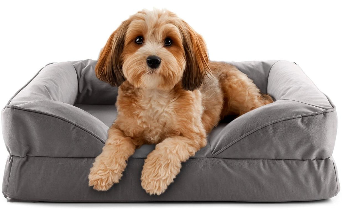 Lumaland Hundebett In-& Outdoor S 70x60x18cm grau