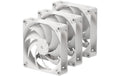 Gehäuselüfter Havn 140mm, 3er 140x140x30mm, PWM, Weiss
