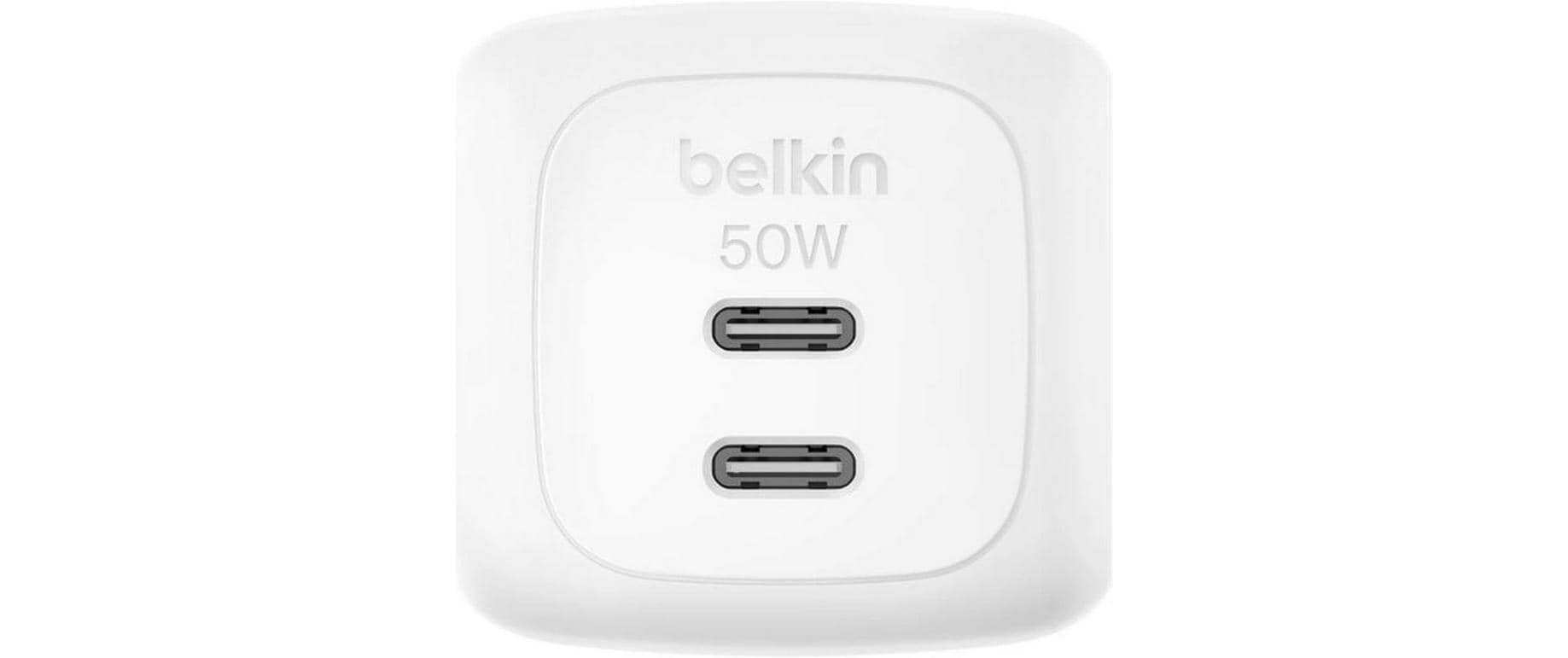 Belkin BoostCharge 50W USB-C-Ladegerät Power Delivery, PPS, Weiss