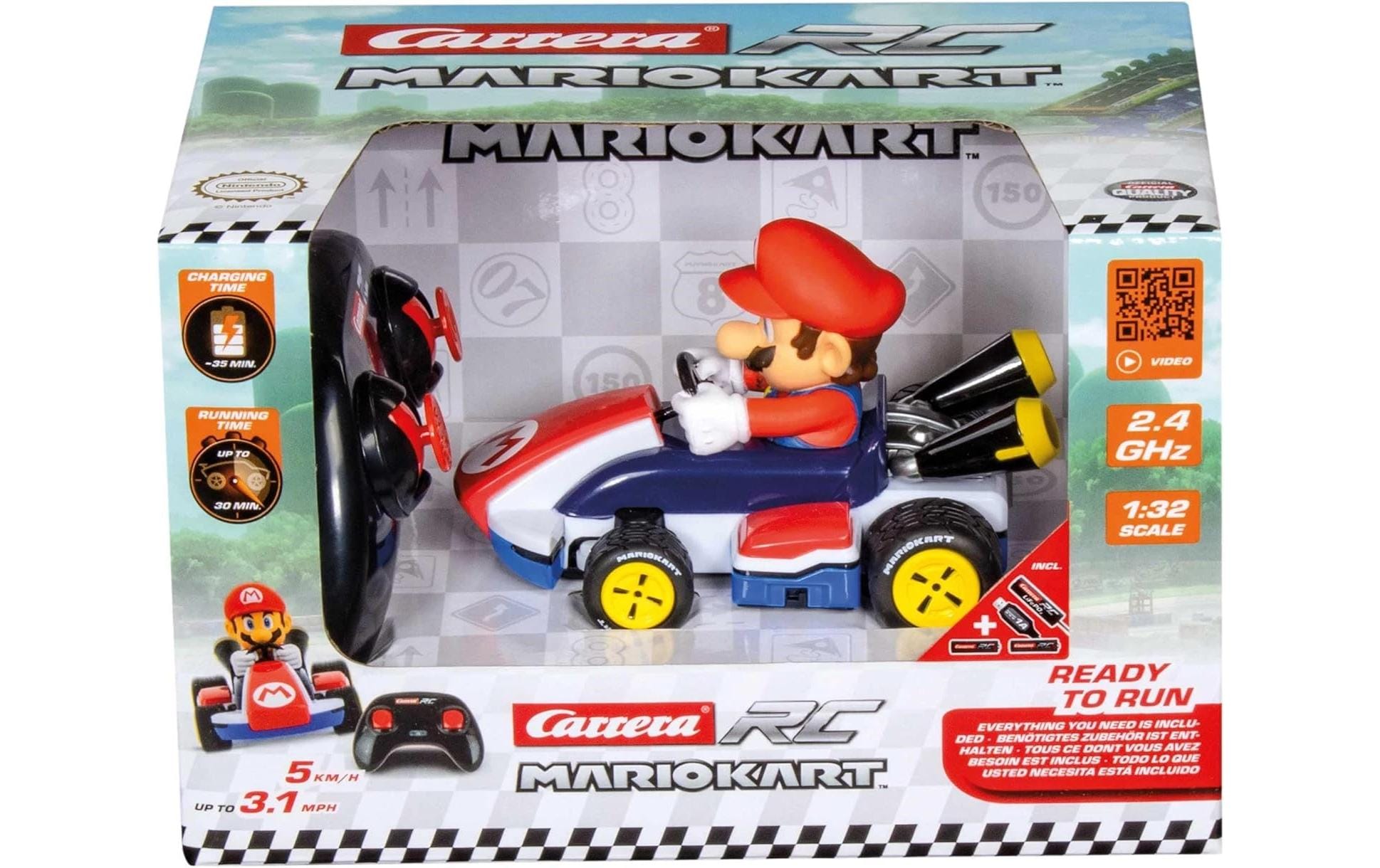 RC Mario Kart Race Mario 1:32 2.4 GHz Full Function