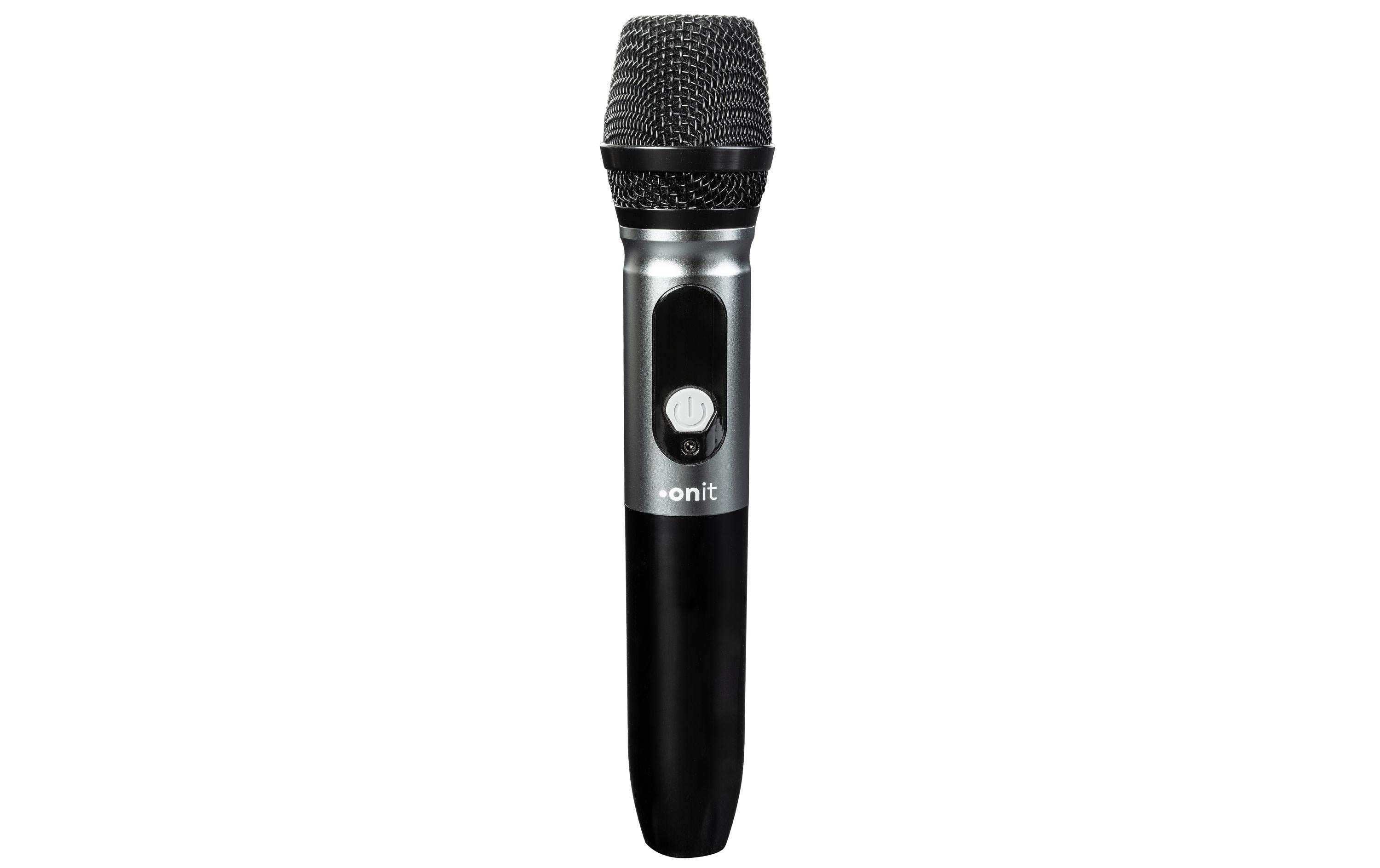 onit Mikrofon zu F03154 BT, schwarz silber