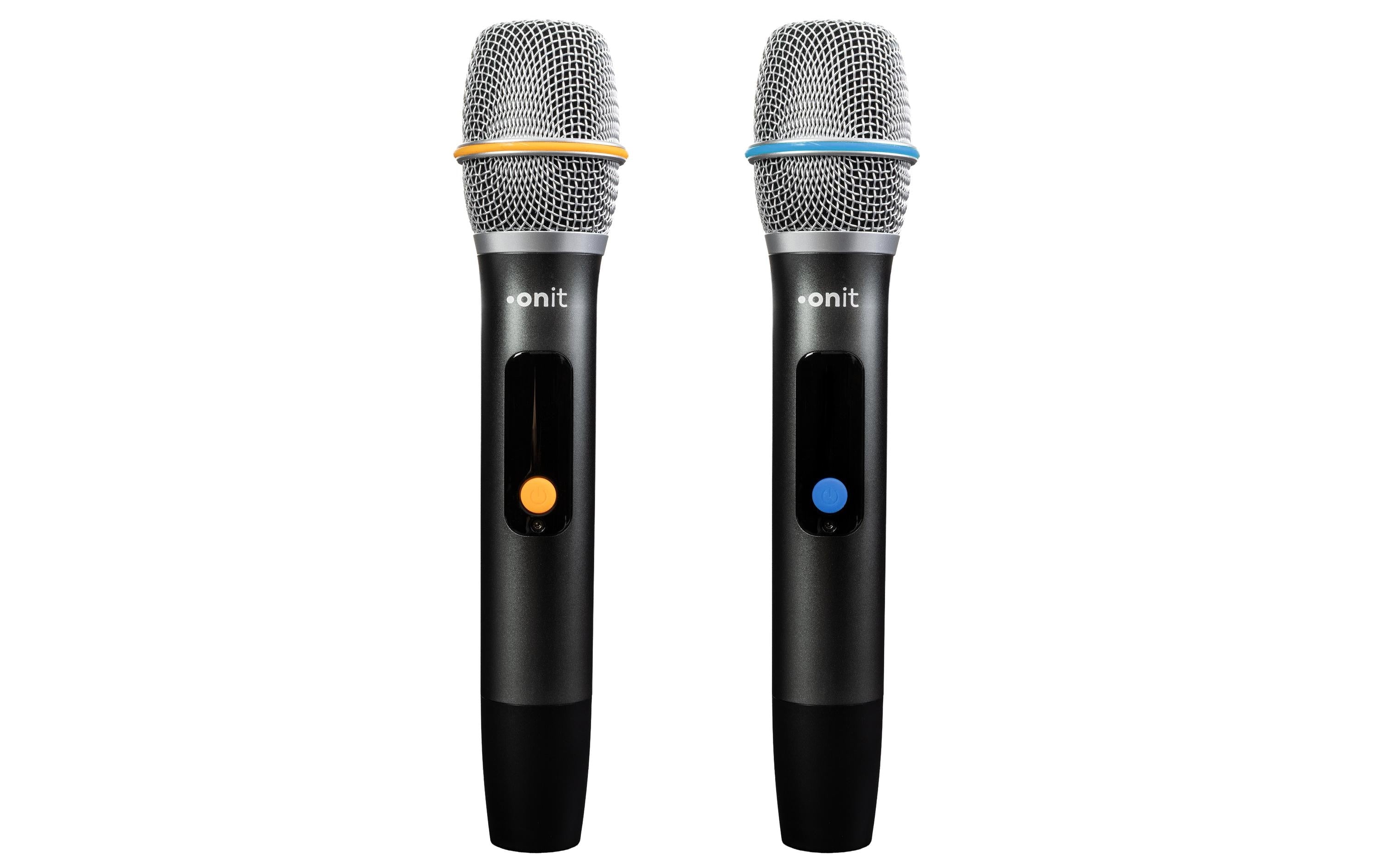 onit Mikrofone zu F03156 UHF, 2Stück, schwarz