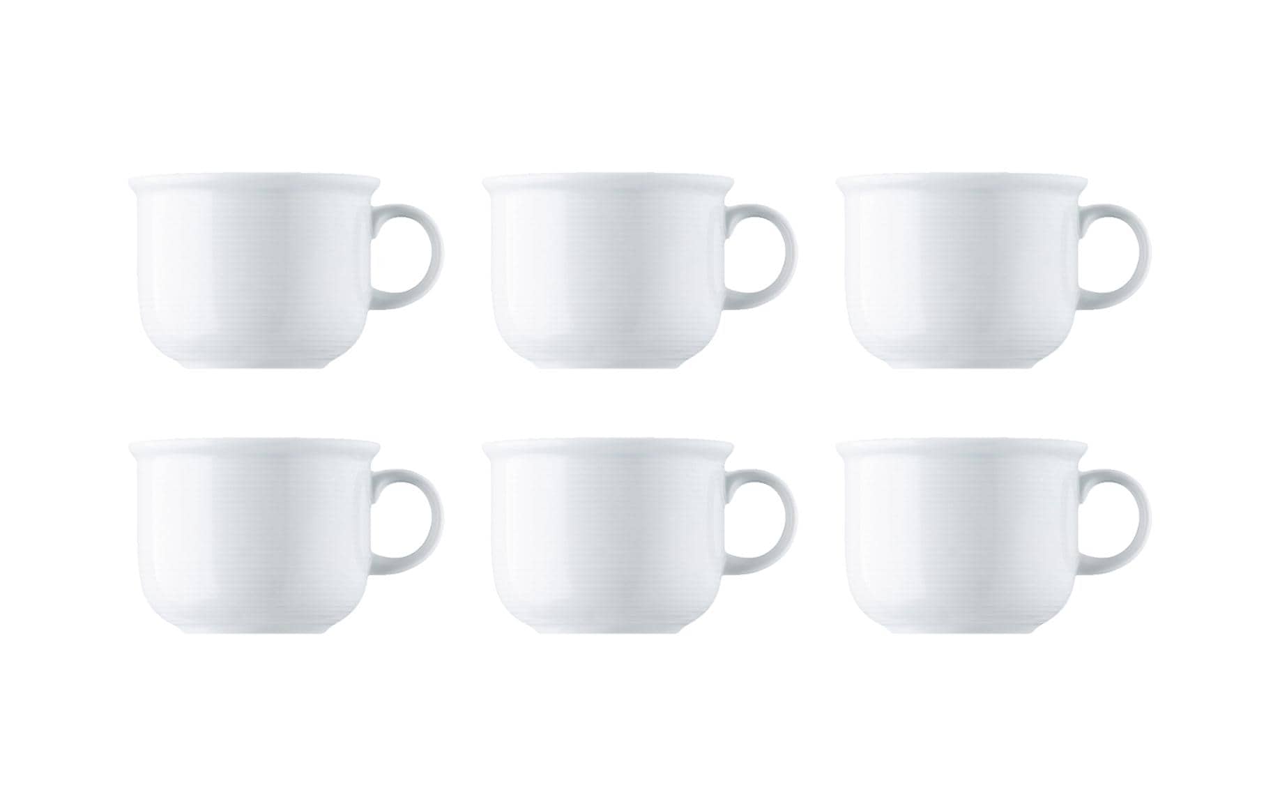Thomas Kaffeetasse Trend weiss 6 Stück