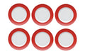 Thomas Frühst. Teller Sunny Day New Red 22cm, 6 Stück