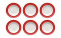 Thomas Suppenteller Sunny Day New Red 23cm, 6 Stück