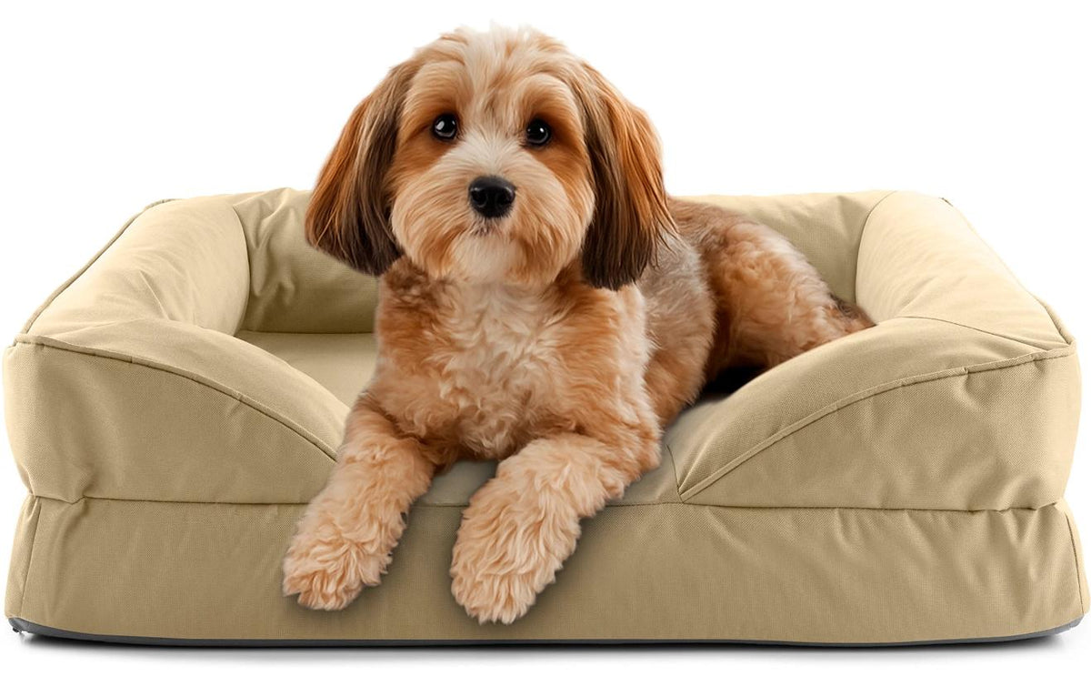 Lumaland Hundebett In-& Outdoor S 70x60x18cm  beige