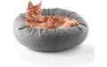Lumaland Katzenbett Cord Unisize 60x20cm grau