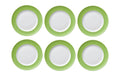 Thomas Frühst. Teller Sunny Day Apple Green 22cm, 6 Stück