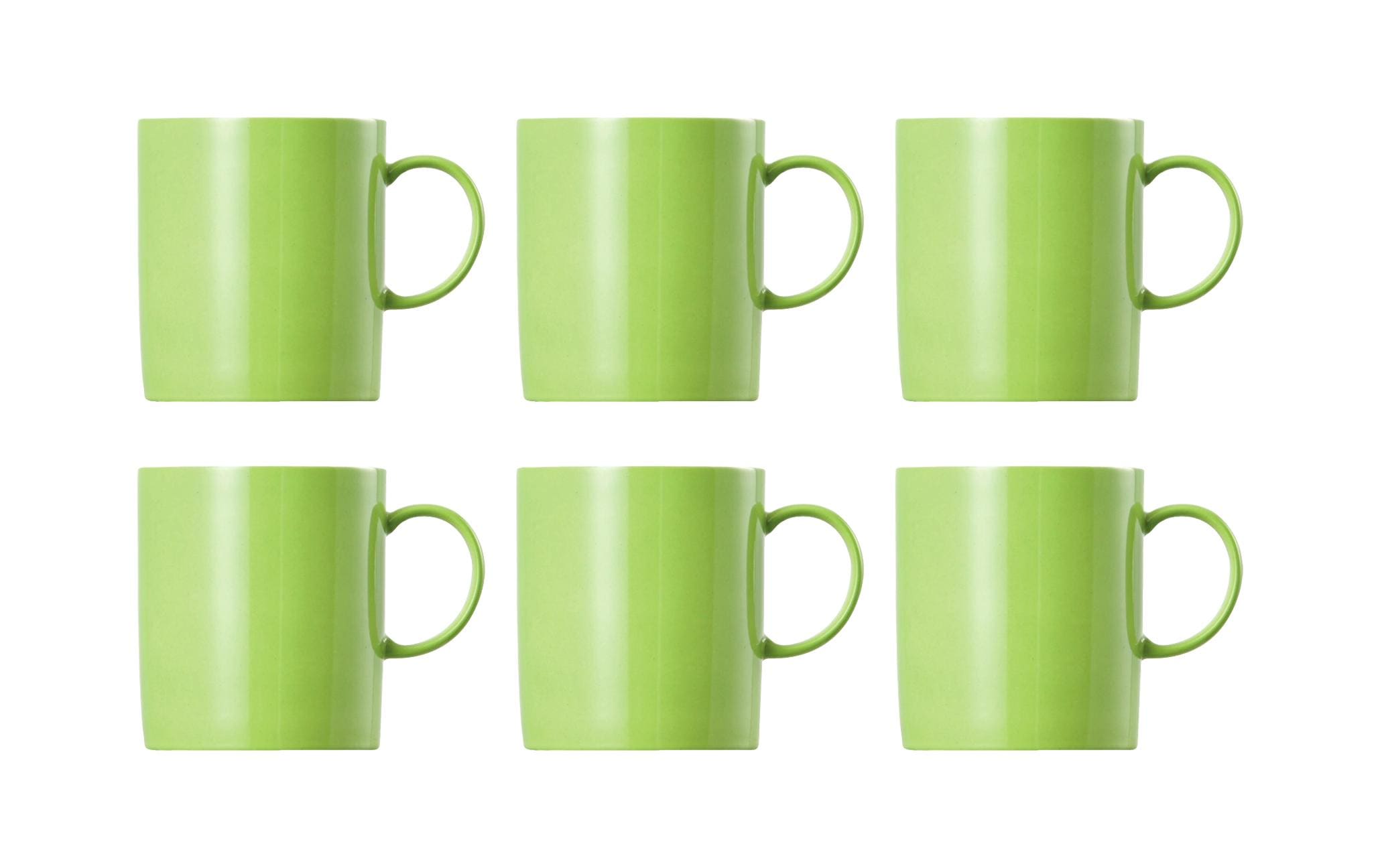 Thomas Tasse Sunny Day Apple Green 0.3dl, 6 Stück