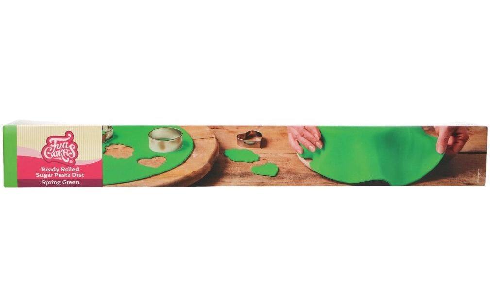 Ausgerollte Fondant Decke - Grün 430 g