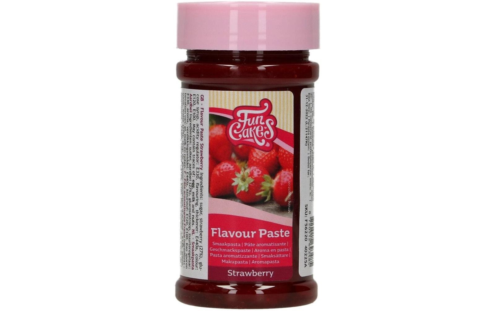 Geschmackpaste Erdbeere 120 g