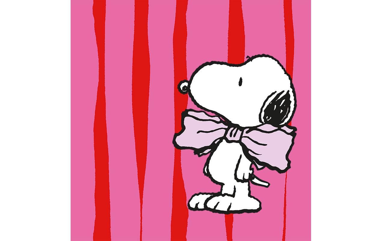 B+C Servietten Pop Snoopy pink Grösse 33x33cm, 20 Stück, 3-lagig