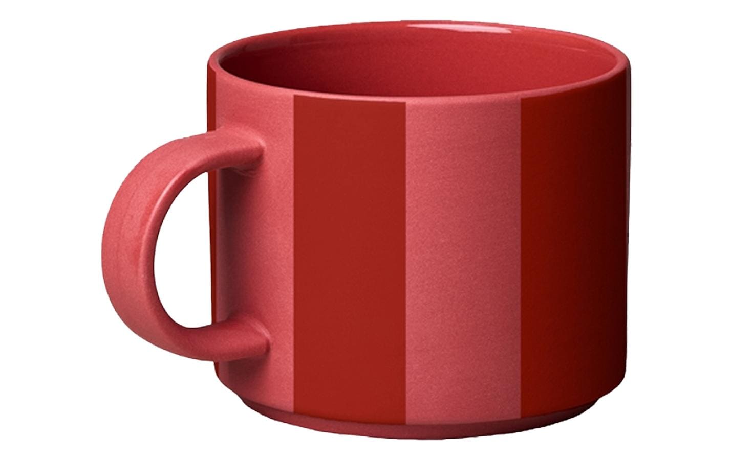 ChicMic Good Mood Collection Tasse Streifen 280ml, Salsa