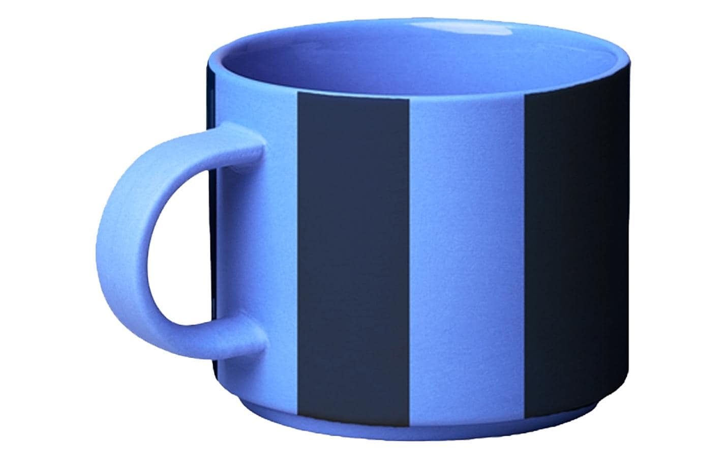 ChicMic Good Mood Collection Tasse Streifen 280ml, Summer Sky