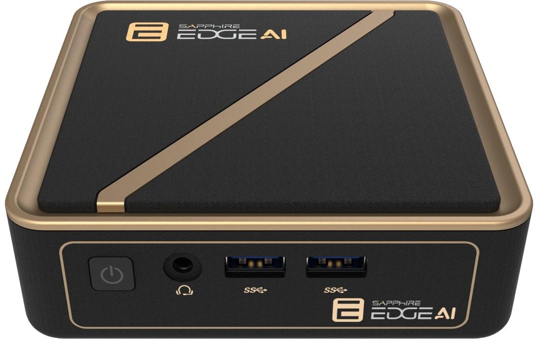 Sapphire EDGE AI 340 BAREBONE AMD Ryzen AI 5 340, 2x SO-DDR5, HDMI, U4