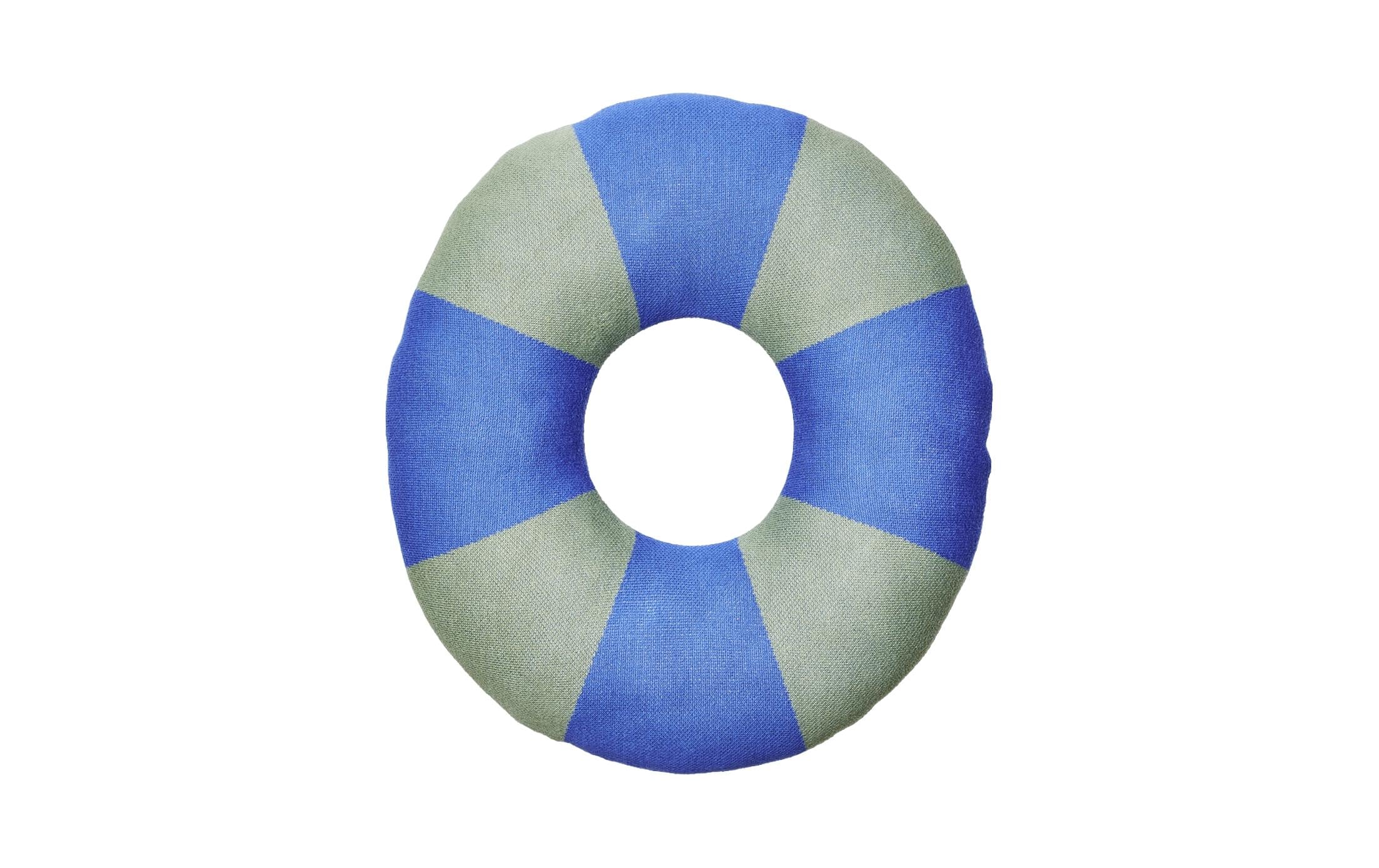 ChicMic Knitted Cotton Pillow Donut D:50cm, Blueberry