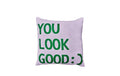 ChicMic Knitted Cotton Pillow Looking good 50x50cm