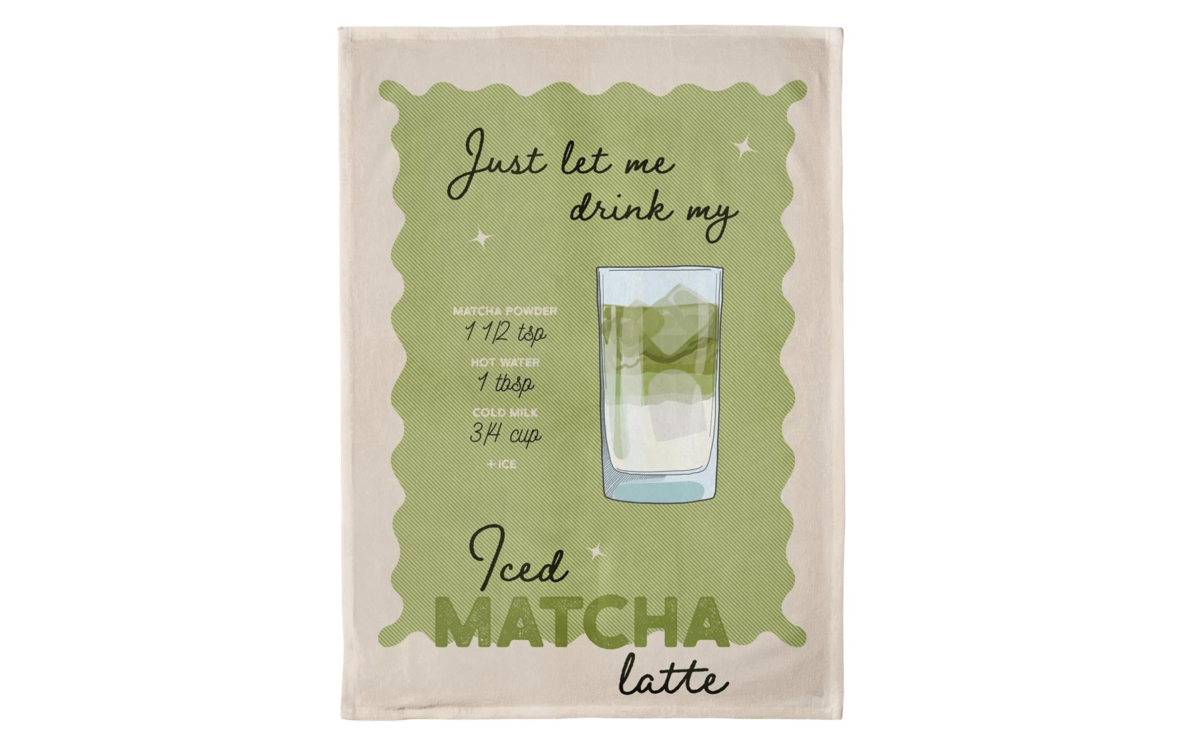 ChicMic kitchen towel - Iced Matcha Baumwolle, 50 x 70cm