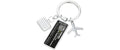 Troika Schlüsselanhänger Code24 mit Lost & Found Service, silber