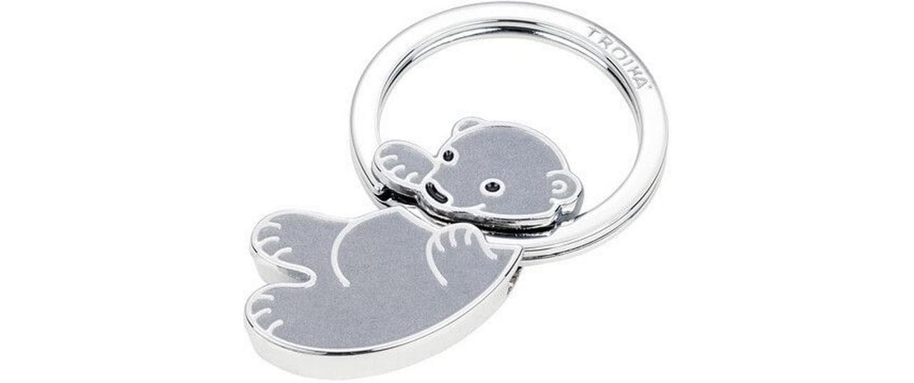 Troika Schlüsselanhänger Koala Baby grau