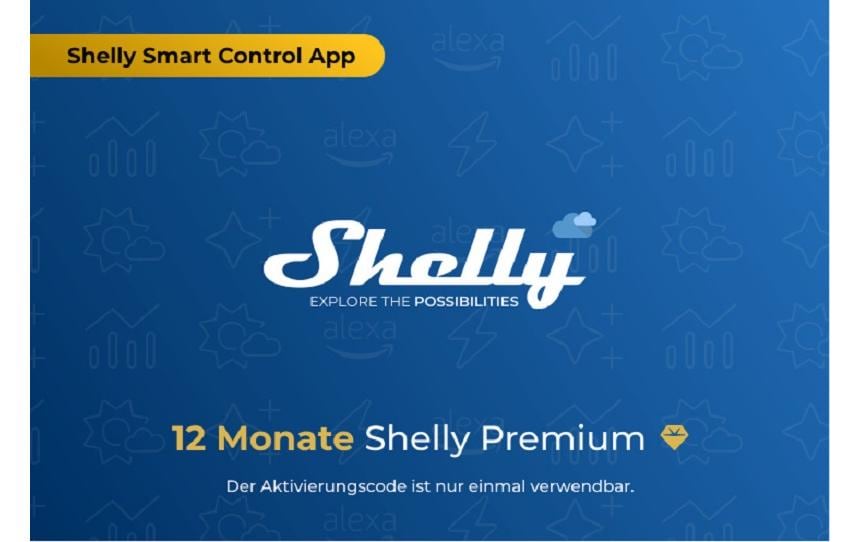 Shelly Premium 1 Jahr Premiumkarte 29.90 CHF