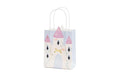 Partydeco Geschenktasche Schloss Mix, 14x8x20 cm, 1 Stück
