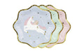 Partydeco Teller Einhorn Mix, 18 cm, 6 Stück