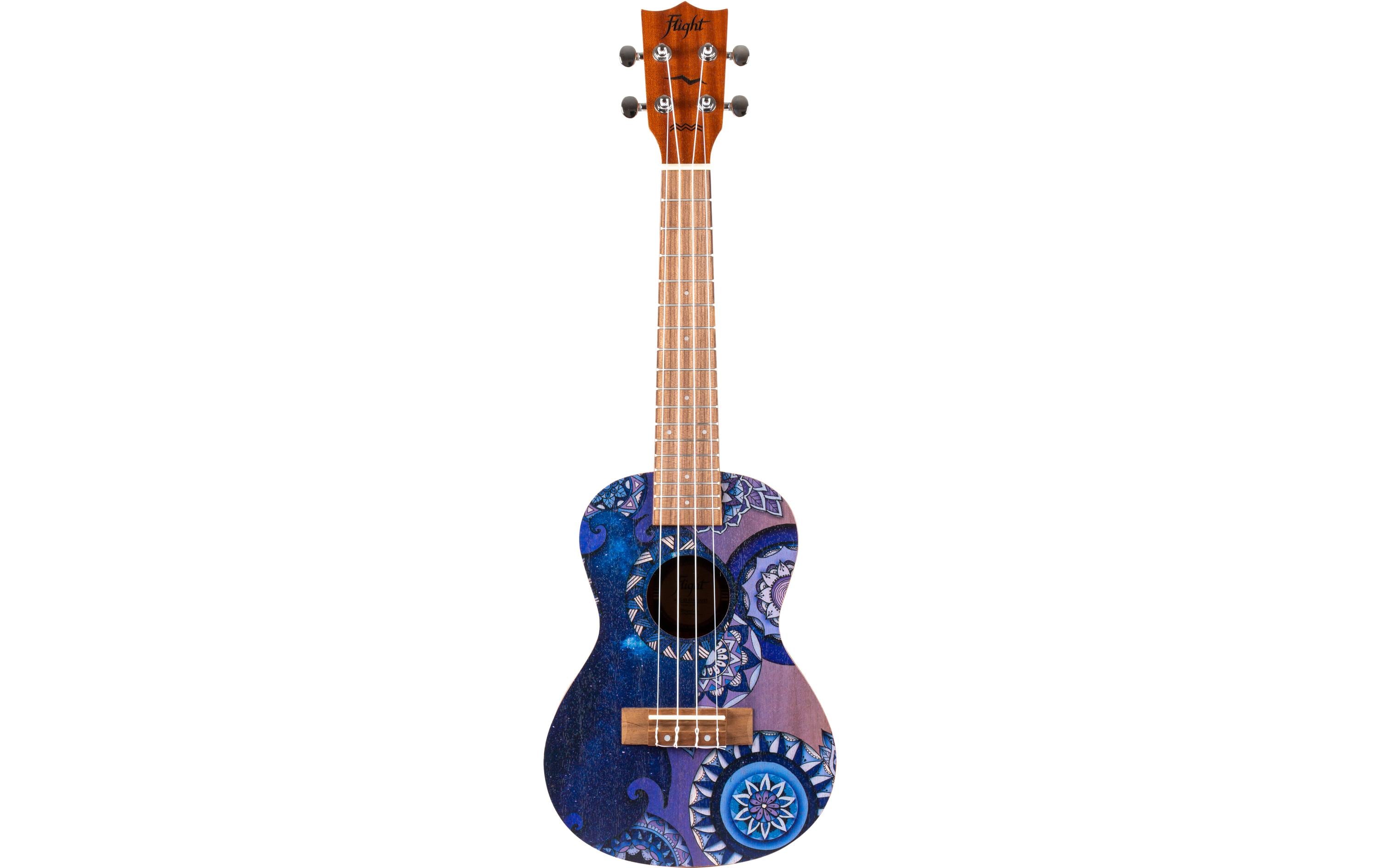 Flight Ukulele Concert - Stardust Ukulele, Gigbag