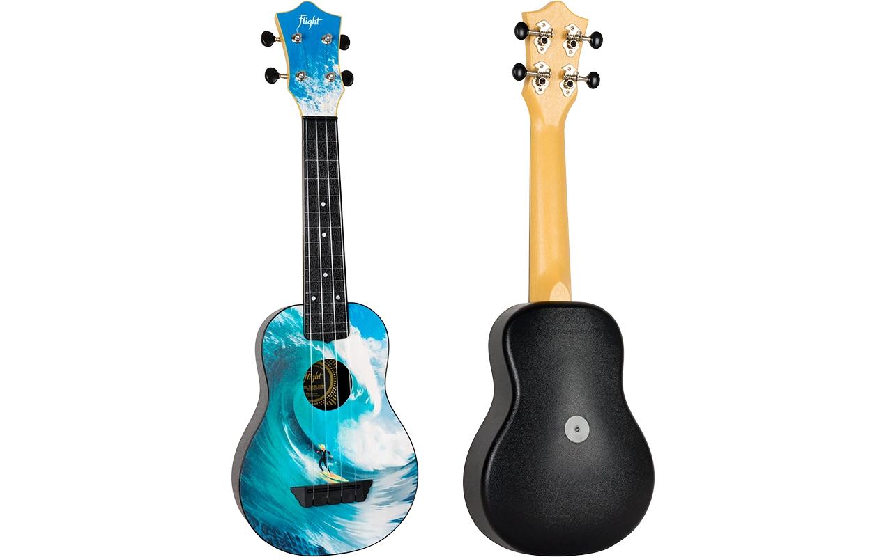 Flight Travel Uku Soprano ABS - Surf Ukulele, Gigbag