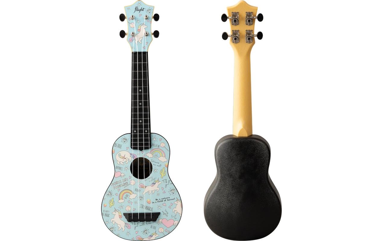 Flight Travel Uku Soprano - Unicorn Ukulele, Gigbag